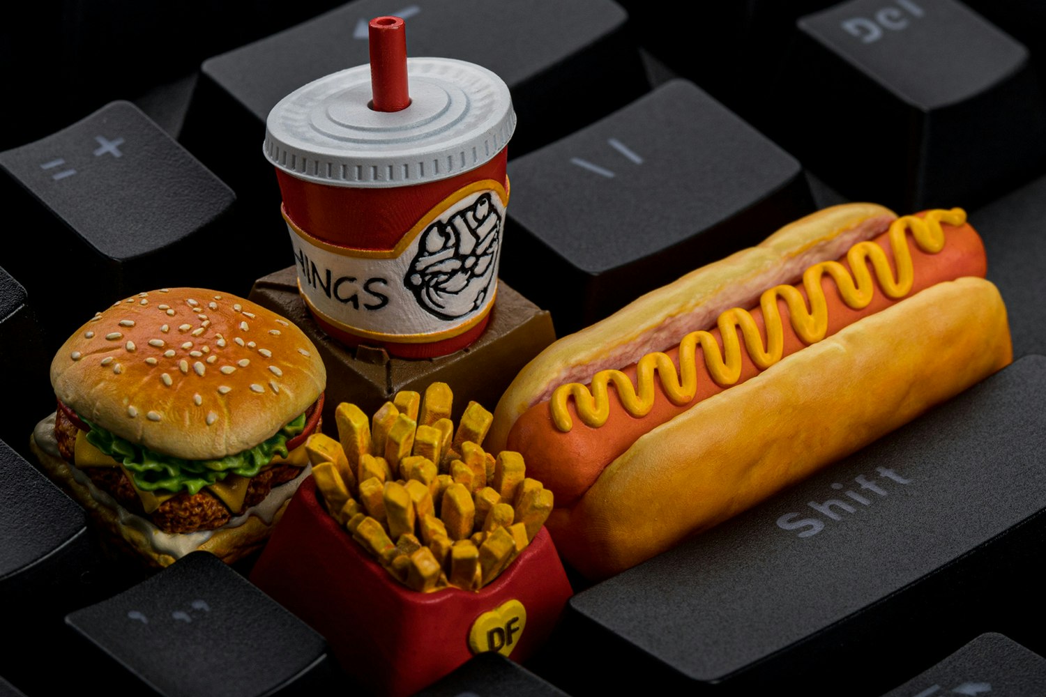 Dwarf Factory x Tinymakesthings Petite Meal Resin Keycap